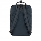 Rucksack Kånken Laptop 17 Zoll Navy, Farbe: blau/petrol, Marke: Fjällräven, EAN: 7323450785901, Abmessungen in cm: 27x41x18, Bild 3 von 15