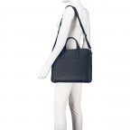 Aktentasche Crosstown Documentcase S Navy, Farbe: blau/petrol, Marke: BOSS, EAN: 4063534115110, Abmessungen in cm: 38x29x4, Bild 5 von 9