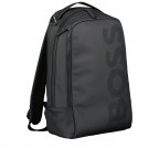 Rucksack Goodwin Backpack mit Laptopfach 13 Zoll Black, Farbe: schwarz, Marke: BOSS, EAN: 4063535022691, Abmessungen in cm: 30x46x14, Bild 2 von 6
