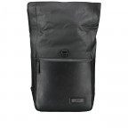 Rucksack Stockholm Courier Backpack Black, Farbe: schwarz, Marke: Jost, EAN: 4025307785555, Abmessungen in cm: 30.5x44x13, Bild 8 von 8