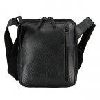 Umhängetasche Stockholm Shoulder Bag XS Black, Farbe: schwarz, Marke: Jost, EAN: 4025307785463, Abmessungen in cm: 19x22x5.5, Bild 3 von 6