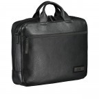 Aktentasche Stockholm Business Bag mit Laptopfach 15 Zoll Black, Farbe: schwarz, Marke: Jost, EAN: 4025307785524, Abmessungen in cm: 40x31x10, Bild 2 von 7