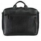 Aktentasche Stockholm Business Bag mit Laptopfach 15 Zoll Black, Farbe: schwarz, Marke: Jost, EAN: 4025307785524, Abmessungen in cm: 40x31x10, Bild 3 von 7