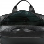 Aktentasche Stockholm Business Bag mit Laptopfach 15 Zoll Black, Farbe: schwarz, Marke: Jost, EAN: 4025307785524, Abmessungen in cm: 40x31x10, Bild 7 von 7