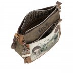 Umhängetasche The Forest Medium Printed Shoulder Bag Cognac, Farbe: cognac, Marke: Anekke, EAN: 8434172026605, Abmessungen in cm: 25x23x10, Bild 6 von 8