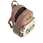 Rucksack The Forest Medium Stroller Backpack Cognac, Farbe: cognac, Marke: Anekke, EAN: 8434172027176, Abmessungen in cm: 23x30x15, Bild 7 von 8