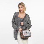 Umhängetasche Voice Triple Compartment Shoulder Bag Blau, Farbe: blau/petrol, Marke: Anekke, EAN: 8434172052628, Abmessungen in cm: 25x19x6, Bild 6 von 9