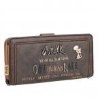 Geldbörse Voice Respect Large Wallet mit abnehmbarer Handschlaufe Blau, Farbe: blau/petrol, Marke: Anekke, EAN: 8434172056428, Abmessungen in cm: 18x10x2, Bild 2 von 10