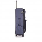 Koffer Bendigo Light Plus L Blau, Farbe: blau/petrol, Marke: Stratic, EAN: 4001807904733, Abmessungen in cm: 47x84x31, Bild 4 von 9