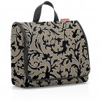 Kulturbeutel Toiletbag XL zum Aufhängen Baroque Marble, Farbe: taupe/khaki, Marke: Reisenthel, EAN: 4012013730139, Abmessungen in cm: 28x25x10, Bild 1 von 3