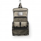 Kulturbeutel Toiletbag XL zum Aufhängen Baroque Marble, Farbe: taupe/khaki, Marke: Reisenthel, EAN: 4012013730139, Abmessungen in cm: 28x25x10, Bild 2 von 3