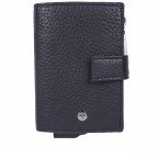 Geldbörse Cardona E-Cage C-Four mit RFID-Schutz Black, Farbe: schwarz, Marke: Joop!, EAN: 4048835089841, Abmessungen in cm: 7x10.5x2.5, Bild 1 von 6