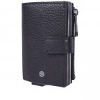 Geldbörse Cardona E-Cage C-Four mit RFID-Schutz Black, Farbe: schwarz, Marke: Joop!, EAN: 4048835089841, Abmessungen in cm: 7x10.5x2.5, Bild 2 von 6