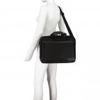 Aktentasche Tallinn Business Bag Black, Farbe: schwarz, Marke: Jost, EAN: 4025307782400, Abmessungen in cm: 40x30x13, Bild 6 von 7