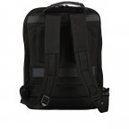 Rucksack Tallinn Daypack mit Tablet- und Laptopfach 15 Zoll Black, Farbe: schwarz, Marke: Jost, EAN: 4025307782417, Abmessungen in cm: 29x41x15, Bild 3 von 5