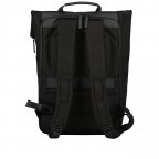 Rucksack Tallinn Courier Backpack mit Tablet- und Laptopfach 15 Zoll Black, Farbe: schwarz, Marke: Jost, EAN: 4025307782448, Abmessungen in cm: 29x45x14, Bild 4 von 8