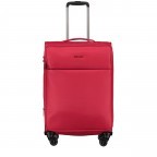 Koffer Stratic Light Plus M Rot, Farbe: rot/weinrot, Marke: Stratic, EAN: 4001807904580, Abmessungen in cm: 43x68x26, Bild 1 von 9