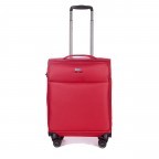 Koffer Stratic Light Plus S Rot, Farbe: rot/weinrot, Marke: Stratic, EAN: 4001807904559, Abmessungen in cm: 39x55x20, Bild 1 von 8