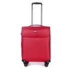 Koffer Stratic Light Plus S Rot, Farbe: rot/weinrot, Marke: Stratic, EAN: 4001807904559, Abmessungen in cm: 39x55x20, Bild 1 von 8