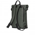 Rucksack Japan Fukui Nishi mit Laptopfach 15 Zoll Forest Night, Farbe: grün/oliv, Marke: Aunts & Uncles, EAN: 4250394982703, Abmessungen in cm: 28.5x42x13, Bild 3 von 10