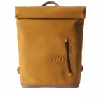 Rucksack Japan Wakayama mit Laptopfach 13 Zoll Butterscotch, Farbe: gelb, Marke: Aunts & Uncles, EAN: 4250394982550, Abmessungen in cm: 26x39x10, Bild 1 von 11