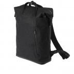 Rucksack Japan Morioka mit Laptopfach 13 Zoll Black, Farbe: schwarz, Marke: Aunts & Uncles, EAN: 4250394982574, Abmessungen in cm: 27x38x12, Bild 2 von 12