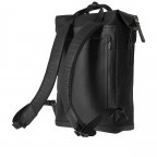 Rucksack Japan Morioka mit Laptopfach 13 Zoll Black, Farbe: schwarz, Marke: Aunts & Uncles, EAN: 4250394982574, Abmessungen in cm: 27x38x12, Bild 3 von 12
