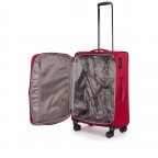 Koffer Strong M Redwine, Farbe: rot/weinrot, Marke: Stratic, EAN: 4001807905563, Abmessungen in cm: 44x68x26, Bild 9 von 12