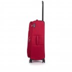 Koffer Strong L Redwine, Farbe: rot/weinrot, Marke: Stratic, EAN: 4001807905600, Abmessungen in cm: 46x80x31, Bild 5 von 12