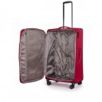 Koffer Strong L Redwine, Farbe: rot/weinrot, Marke: Stratic, EAN: 4001807905600, Abmessungen in cm: 46x80x31, Bild 9 von 12