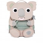 Rucksack Großer Freund Mini A Ture für Kinder Koala, Farbe: grau, Marke: Affenzahn, EAN: 4057081153473, Abmessungen in cm: 20x31x12, Bild 1 von 6