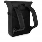 Rucksack Aarhus All Black, Farbe: schwarz, Marke: Kapten & Son, EAN: 4251145250157, Abmessungen in cm: 27x44.5x14, Bild 3 von 5