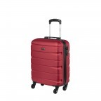 Koffer München Größe 54 cm Rot, Farbe: rot/weinrot, Marke: Assima, Abmessungen in cm: 40x54x20, Bild 2 von 5