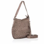 Beuteltasche Soft-Weaving Fenja B3.4832 Stone Grey, Farbe: grau, Marke: Harbour 2nd, Abmessungen in cm: 31x20x11, Bild 2 von 4