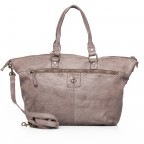Shopper Poppy-Love Poppy L B3.5866 Stone Grey, Farbe: grau, Marke: Harbour 2nd, Abmessungen in cm: 43x32x12, Bild 4 von 4