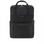 Rucksack Bergen All Black, Farbe: schwarz, Marke: Kapten & Son, EAN: 4251145242794, Abmessungen in cm: 28x39x11.5, Bild 1 von 7