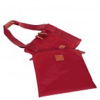 Reisetasche X-BAG & X-Travel 2 in 1 Red, Farbe: rot/weinrot, Marke: Brics, Abmessungen in cm: 55x32x20, Bild 3 von 7