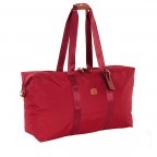 Reisetasche X-BAG & X-Travel 2 in 1 Red, Farbe: rot/weinrot, Marke: Brics, Abmessungen in cm: 55x32x20, Bild 4 von 7