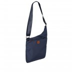 Umhängetasche X-BAG & X-Travel Ocean Blue, Farbe: blau/petrol, Marke: Brics, Abmessungen in cm: 28x25x4, Bild 2 von 5