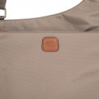 Umhängetasche X-BAG & X-Travel Dove Grey, Farbe: taupe/khaki, Marke: Brics, Abmessungen in cm: 28x25x4, Bild 5 von 5