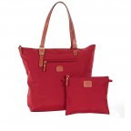 Shopper X-BAG & X-Travel 3 in 1 Red, Farbe: rot/weinrot, Marke: Brics, Abmessungen in cm: 35x34x15, Bild 2 von 5