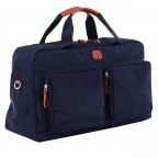 Reisetasche X-BAG & X-Travel Ocean Blue, Farbe: blau/petrol, Marke: Brics, EAN: 8016623887807, Abmessungen in cm: 46x24x22, Bild 2 von 8