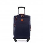 Koffer X-BAG & X-Travel 55 cm Ocean Blue, Farbe: blau/petrol, Marke: Brics, EAN: 8016623867854, Abmessungen in cm: 36x55x23, Bild 1 von 4