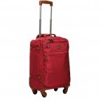 Koffer X-BAG & X-Travel 55 cm Red, Farbe: rot/weinrot, Marke: Brics, Abmessungen in cm: 36x55x23, Bild 2 von 6