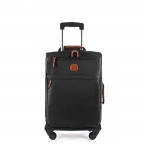 Koffer X-BAG & X-Travel 55 cm Black, Farbe: schwarz, Marke: Brics, EAN: 8016623867878, Abmessungen in cm: 36x55x23, Bild 1 von 4