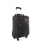 Koffer X-BAG & X-Travel 55 cm Black, Farbe: schwarz, Marke: Brics, EAN: 8016623867878, Abmessungen in cm: 36x55x23, Bild 2 von 4