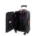 Koffer X-BAG & X-Travel 55 cm Black, Farbe: schwarz, Marke: Brics, EAN: 8016623867878, Abmessungen in cm: 36x55x23, Bild 4 von 4