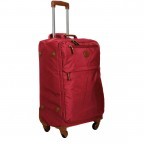 Koffer X-BAG & X-Travel 65 cm Red, Farbe: rot/weinrot, Marke: Brics, EAN: 8016623869445, Abmessungen in cm: 40x65x24, Bild 2 von 7
