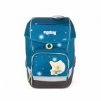 Schulranzen Cubo Galaxy Special Edition Set 5-teilig SternenwanderBär, Farbe: blau/petrol, Marke: Ergobag, EAN: 4260389767062, Abmessungen in cm: 25x40x20, Bild 2 von 5