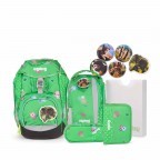 Schulranzen Pack Set 6-teilig PicknickBär, Farbe: grün/oliv, Marke: Ergobag, EAN: 4260389766621, Abmessungen in cm: 25x35x22, Bild 1 von 6